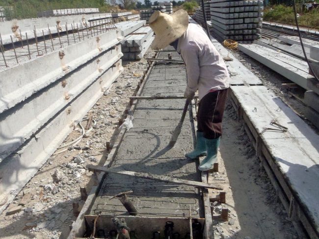 คานสะพาน,คานสะพานโคราช,plank girder,box girder