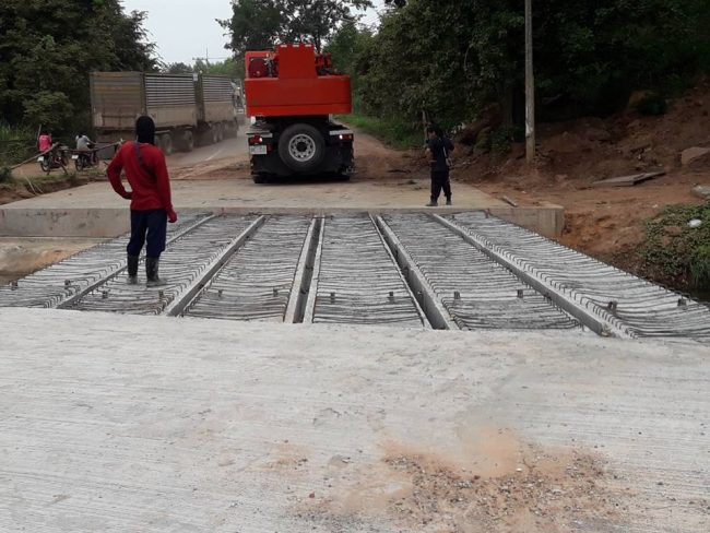 คานสะพาน,คานสะพานโคราช,plank girder,box girder