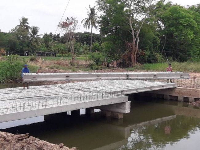 คานสะพาน,คานสะพานโคราช,plank girder,box girder